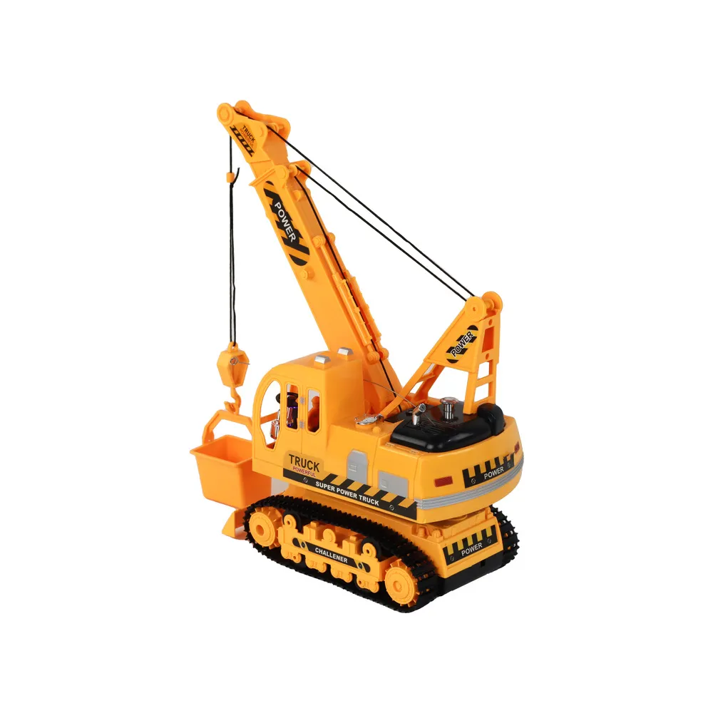 Zabawka budowlana koparka RC z obrotową kabiną 360 stopni