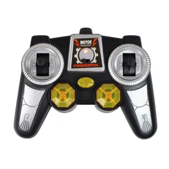 Zdalnie sterowana koparka gąsienicowa do zabawy na placu budowy