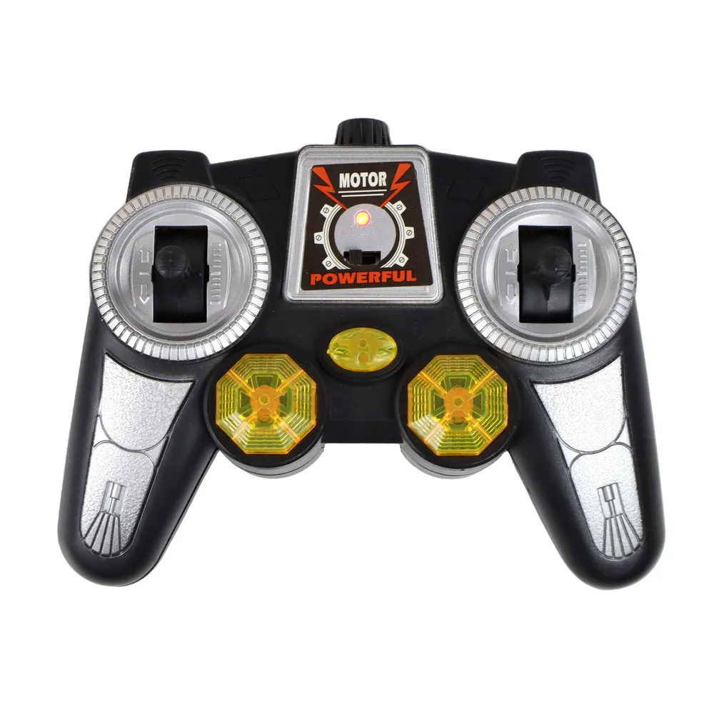 Zdalnie sterowana koparka gąsienicowa do zabawy na placu budowy