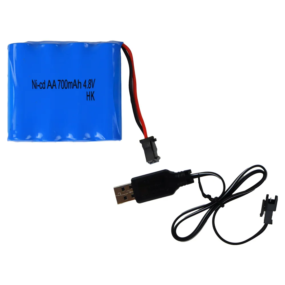 Zestaw z koparką, pilotem, pachołkami i akcesoriami budowlanymi