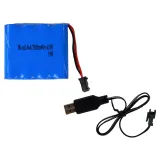 Zestaw z koparką, pilotem, pachołkami i akcesoriami budowlanymi