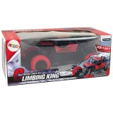 Opakowanie auta terenowego RC 1:18 w kolorze czerwonym z elementami zestawu