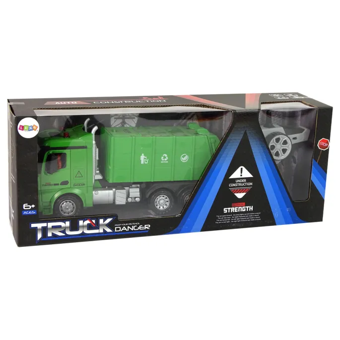 Oryginalne opakowanie z okienkiem dla zdalnej śmieciarki