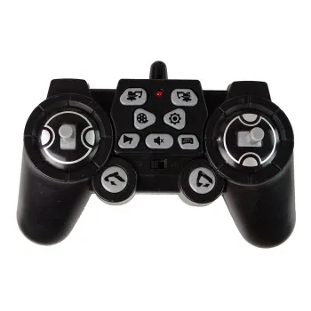 Opakowanie dużej koparki z pilotem, akumulatorem i śrubokrętem