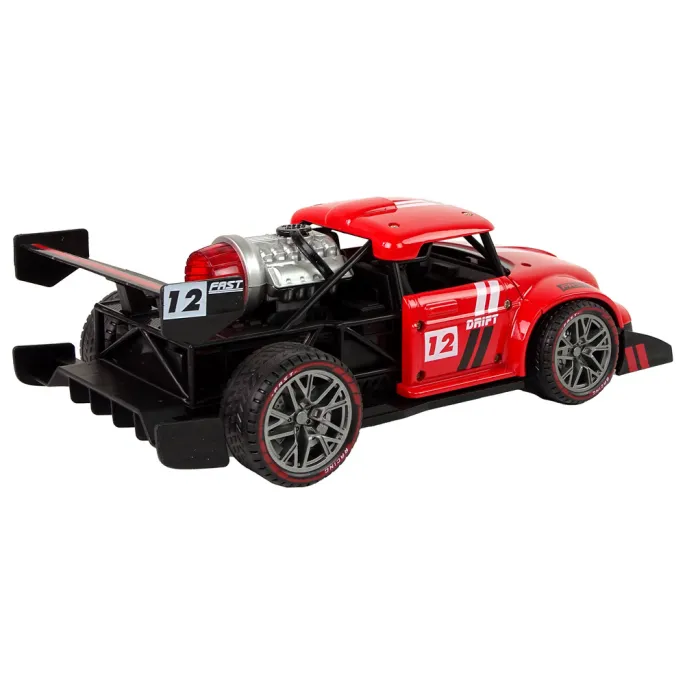 Auto zdalnie sterowane dla dzieci z realistycznym efektem wydechu