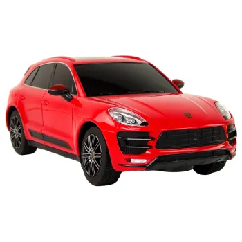 Porsche Macan Turbo Rastar 1:24 z widocznymi detalami nadwozia