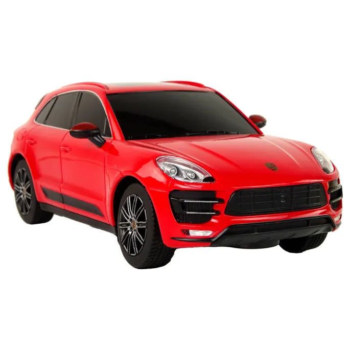 Porsche Macan Turbo Rastar 1:24 z widocznymi detalami nadwozia