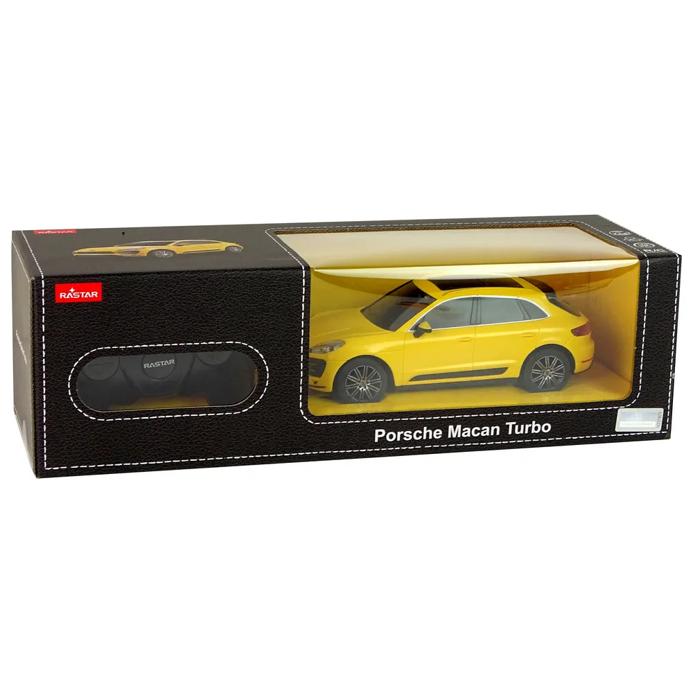 Samochód R/C Porsche Macan Turbo 1:24 z opakowaniem i akcesoriami zestawu