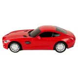 Zestaw z lawetą i samochodem Mercedes, czerwone wykończenie