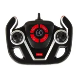 Oddzielne czerwone autko Mercedes kompatybilne z lawetą