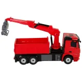 Pilot do ciężarówki Mercedes Rastar leżący obok pojazdu