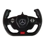 Szczegółowe ujęcie świecących świateł LED w ciężarówce Mercedes Rastar