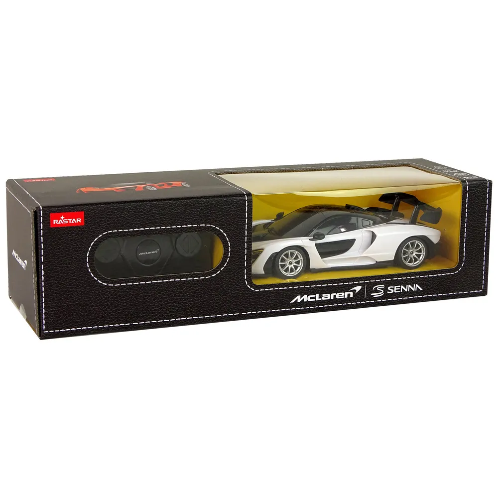 Auto R/C McLaren 1:24 Rastar podczas jazdy po asfalcie