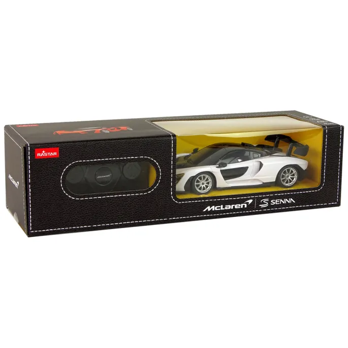 Auto R/C McLaren 1:24 Rastar podczas jazdy po asfalcie
