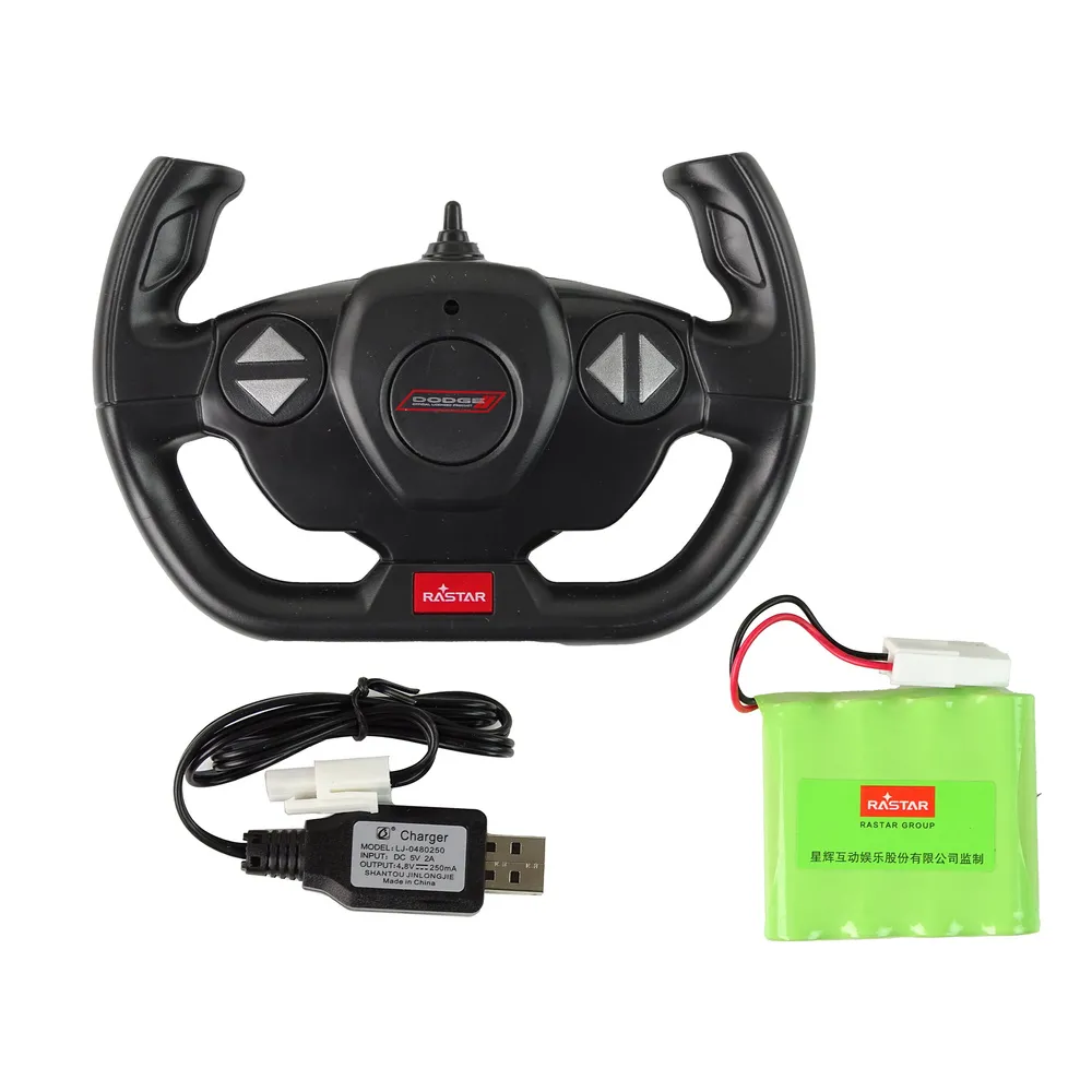 Pilot do samochodu R/C Dodge Charger 1:16 czarny