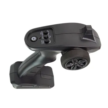 Zestaw motorówki R/C z akcesoriami i pilotem przygotowany do zabawy