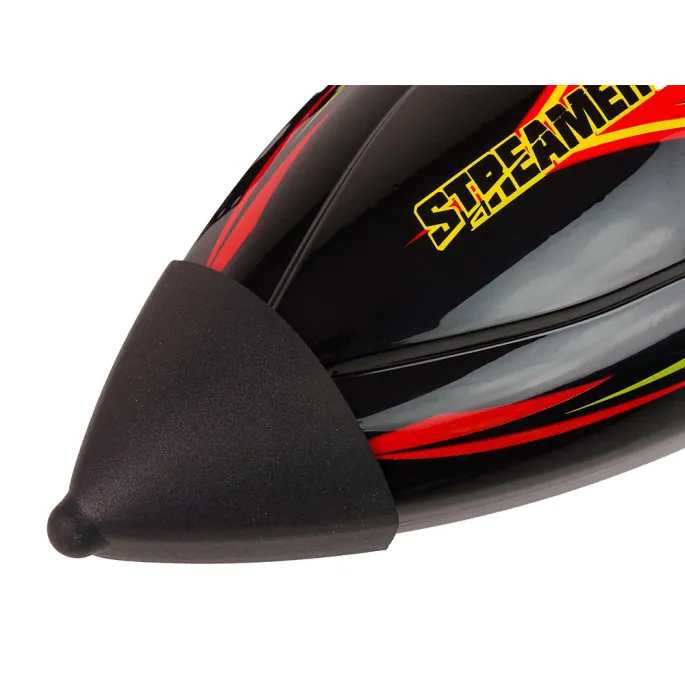 Motorówka R/C na podstawce gotowa do użycia na stawie lub jeziorze