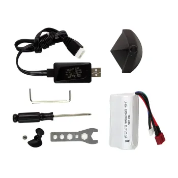 Dynamiczna motorówka zdalnie sterowana R/C w trakcie skrętu na wodzie