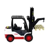 Zestaw wózek widłowy z paletą do kreatywnej zabawy i transportu