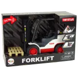 Wózek widłowy z funkcją podnoszenia i opuszczania palety dla dzieci