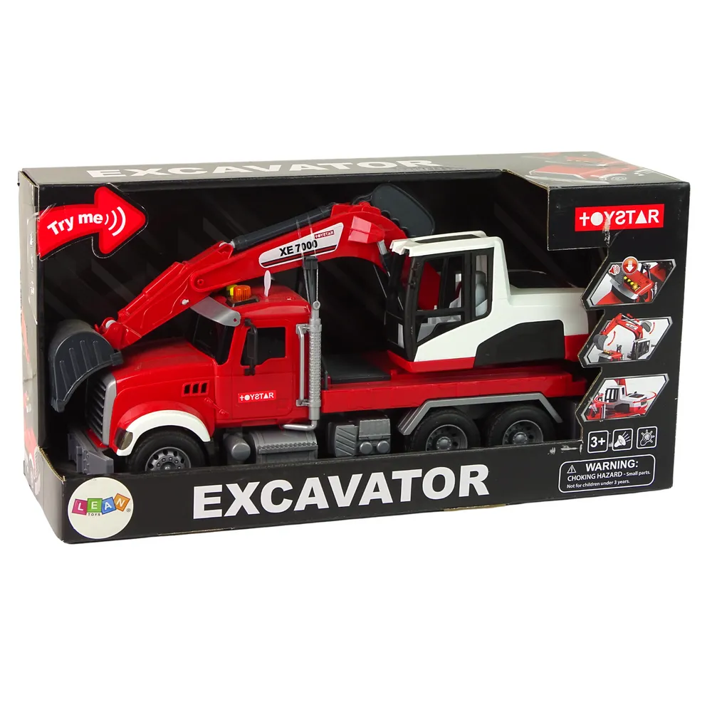 Pojazd budowlany dla dzieci, idealny na prezent dla miłośników maszyn