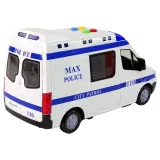 Realistyczny radiowóz zabawkowy wspierający kreatywność i rozwój dziecka