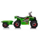 Quad Na Akumulator XMX630T Zielony Z Przyczepą