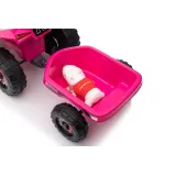 Quad Na Akumulator XMX630T Różowy Z Przyczepą