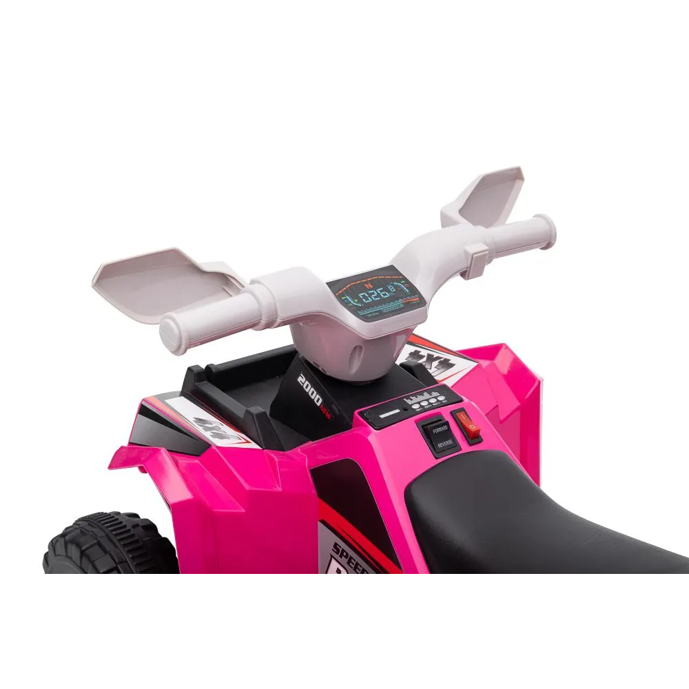 Quad Na Akumulator XMX630T Różowy Z Przyczepą