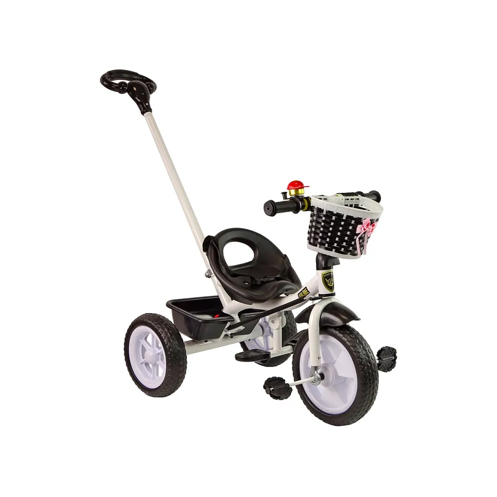 Stabilny rowerek trójkołowy z kołami EVA dla najmłodszych
