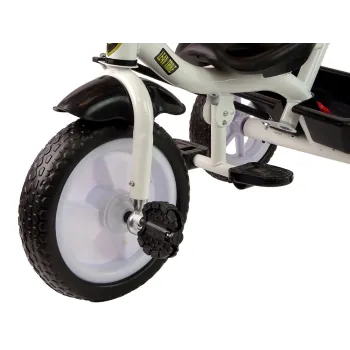 Rower trójkołowy PRO100 z koszykiem i prowadnicą dla rodzica