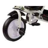 Rower trójkołowy PRO100 z koszykiem i prowadnicą dla rodzica