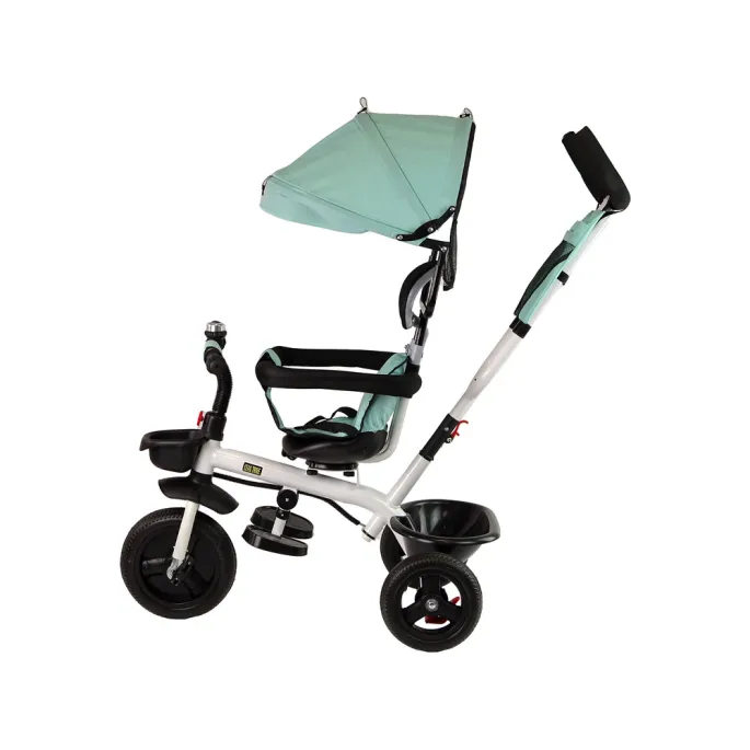 Zbliżenie na koła EVA rowerka PRO200 – wytrzymałe i ciche w użytkowaniu