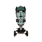 Rower trójkołowy PRO200 Miętowy z prowadnicą dla rodzica podczas spaceru