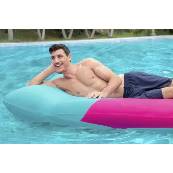 Uniwersalny materac dmuchany 200x129 cm dla młodzieży i dorosłych