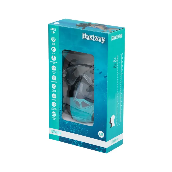 Maska Bestway 24060 S/M – komfortowe nurkowanie z naturalnym oddychaniem