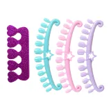 prakticzna różowa walizka z zestawem do paznokci dla dziewczynek