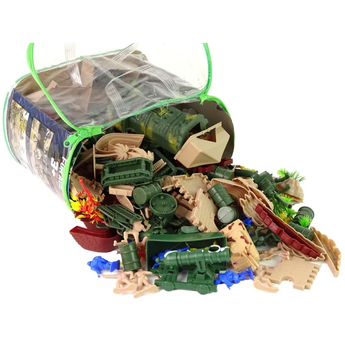 Realistyczne figurki żołnierzy i pojazdy – zestaw militarny do kreatywnej zabawy