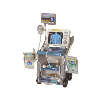 Zestaw Małego Doktora Stetoskop Światła Różowy