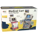 Kompletny różowy zestaw doktora rozwijający wyobraźnię i umiejętności manualne