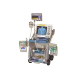 interaktywny zestaw małego doktora na kółkach z dekoracyjnymi naklejkami