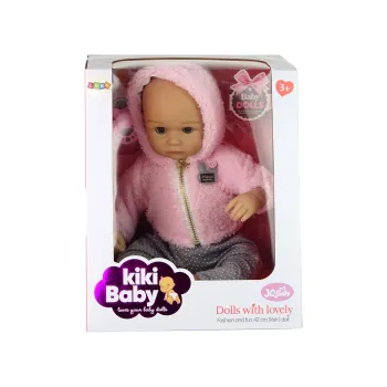 Lalka dla dzieci od 3 lat z ruchomymi kończynami i miękkim ubrankiem