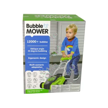 Automatyczna kosiarka do baniek generująca kolorowe bańki