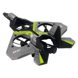 zestaw odrzutowiec rc z pilotem i akcesoriami na stole