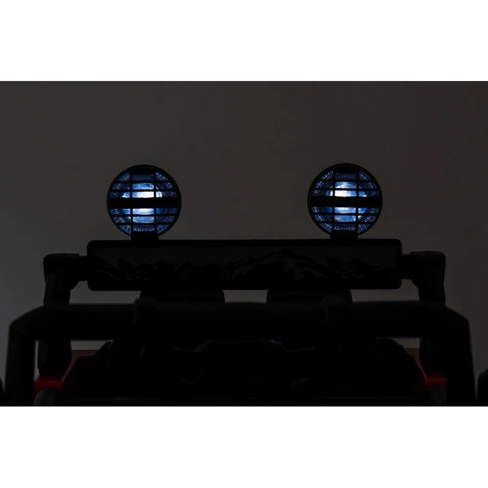 Auto Na Akumulator Toyota FJ Czerwone 4x4