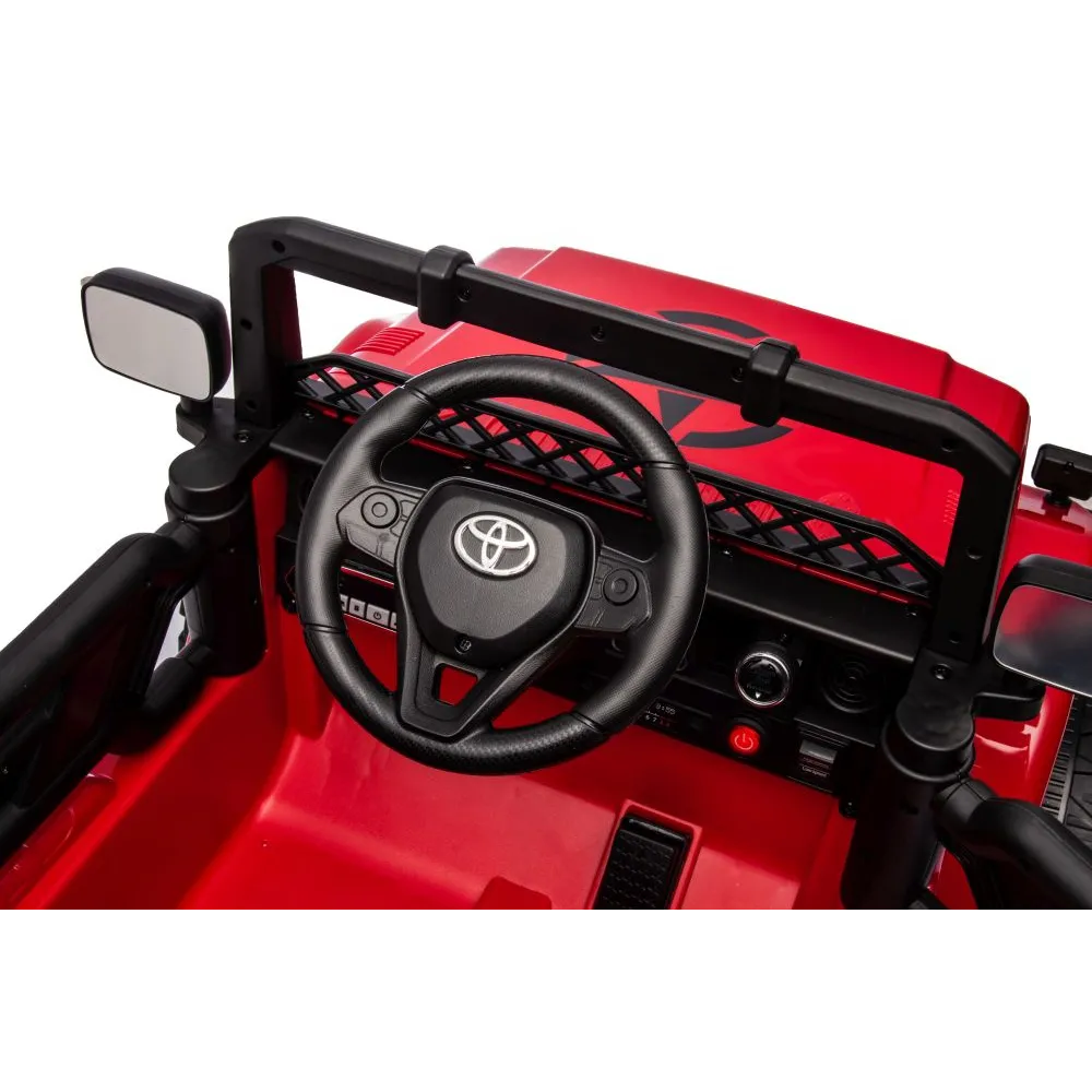 Auto Na Akumulator Toyota FJ Czerwone 4x4