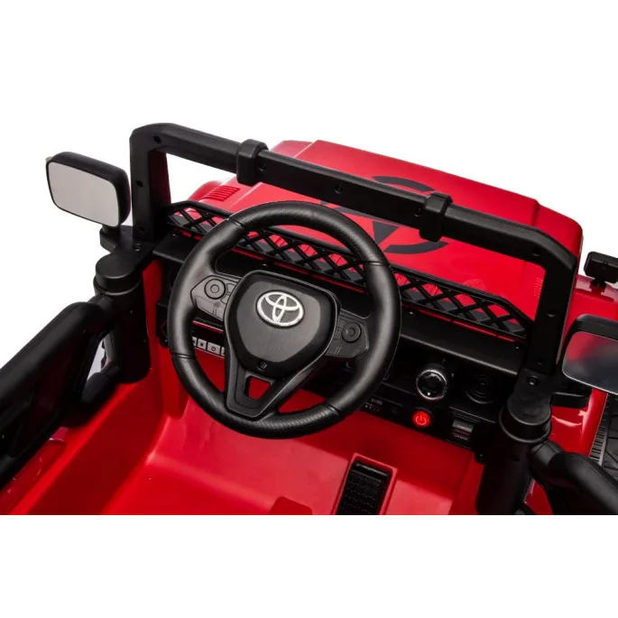 Auto Na Akumulator Toyota FJ Czerwone 4x4