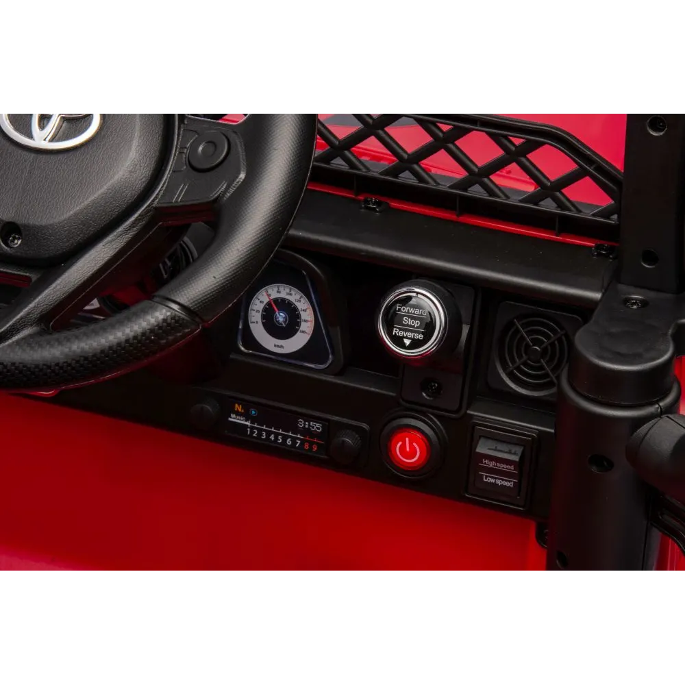 Auto Na Akumulator Toyota FJ Czerwone 4x4