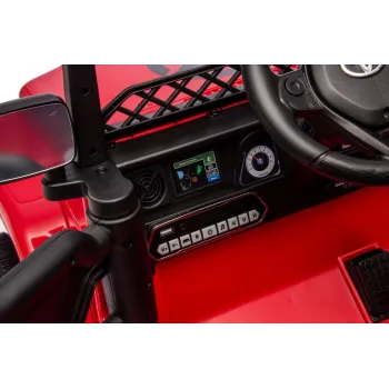 Auto Na Akumulator Toyota FJ Czerwone 4x4