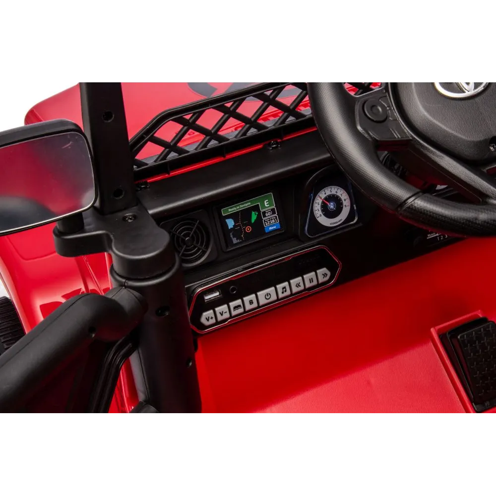 Auto Na Akumulator Toyota FJ Czerwone 4x4